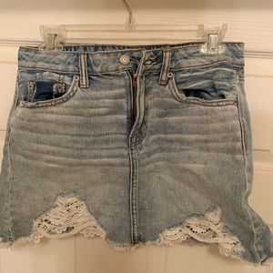 American Eagle Outfitters US Size 2 Jean Skirt